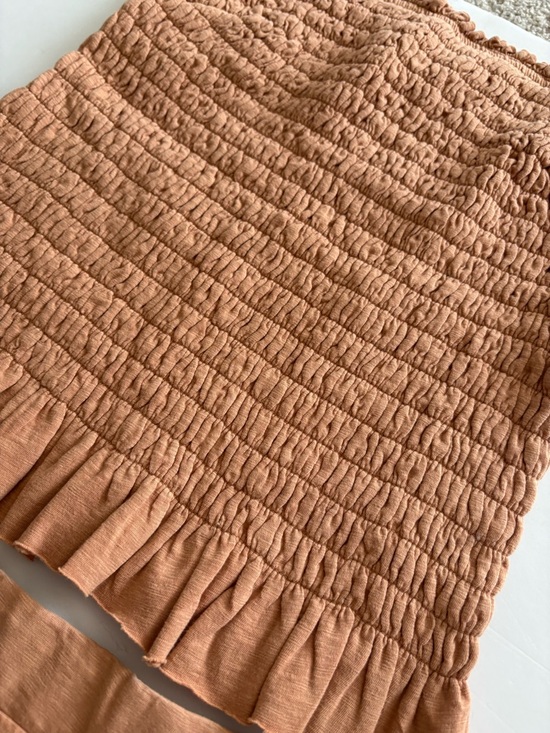 Free People Lora Skirt & Top Set Suntan Bronze Large NWT - Picture 5 of 8